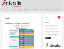 Tablet Screenshot of interaliaformacion.com